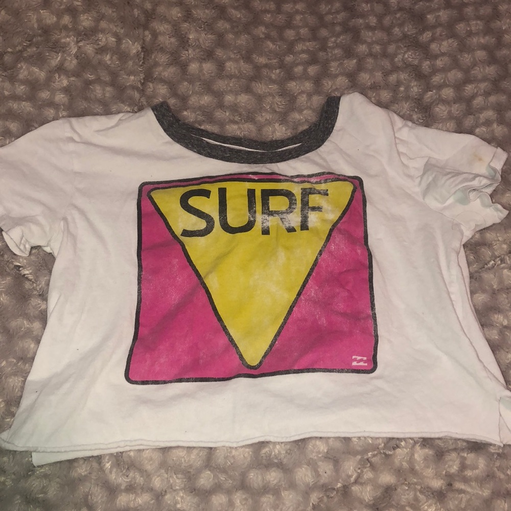 graphic crop top